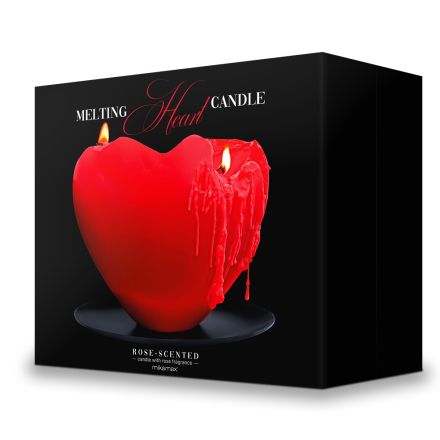 Melting Heart Candle