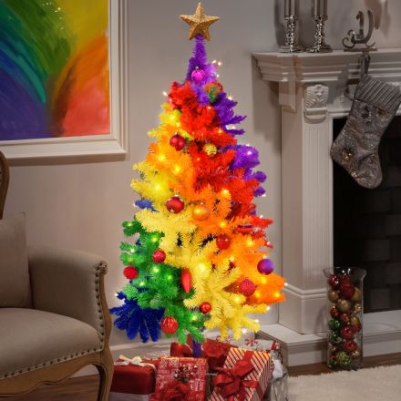 Rainbow Christmas Tree